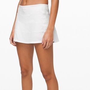 Lululemon Pace Rival Skirt White